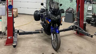 Honda XL Varadero lowering kit