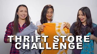 Thrift Store Challenge - Merrell Twins w/JazminWhitley