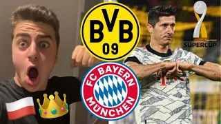 LEWANDOWSKI & BAYERN WIN SUPER CUP!!! - DORTMUND 1-3 BAYERN MUNICH - GERMAN SUPER CUP REACTION!