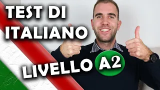 Test italiano A2 (Italian A2 level) | Italian language test