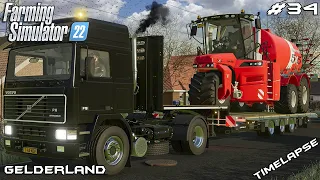 DEMOING VERVAET HYDRO TRIKE 5x5 | Animals on Gelderland | Farming Simulator 22 | Episode 34