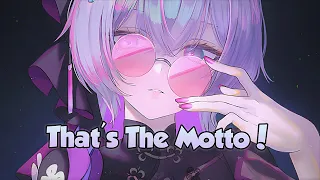 Mareus, VISERLE & Ioná - The Motto (Sped Up Cover) [Lyrics 8D Audio Nightcore] | USE HEADPHONES 🎧