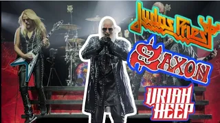 Leeds 2024 Judas Priest, Saxon & Uriah Heep.