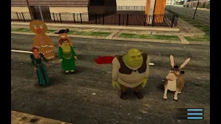 gta san andreas Shrek skin pack v1