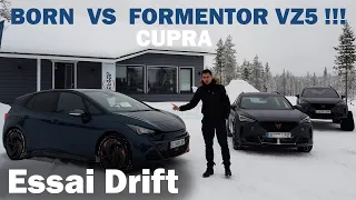 CUPRA Formentor VZ5 & Born - Session glisse en LAPONIE !