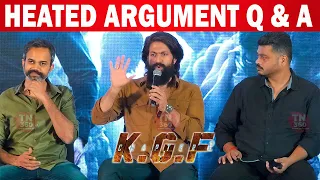 🔥😡KGF 2 Press Meet Tamil Q& A | KGF Chapter 2 Movie Press Meet ( Tamil ) | Yash | Srinidhi shetty