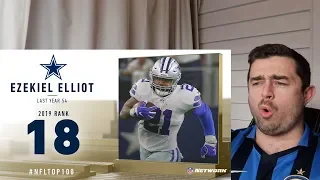 Rugby Fan Reacts to #18 EZEKIEL ELLIOTT - NFL Top 100 Players 2019