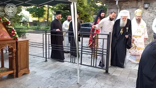 Патриарх Неофит извърши обновление на митрополитския храм „Св. Марина“ за храмовия празник