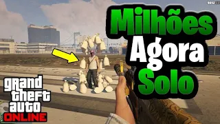 SAIU NOVO Glitch De Dinheiro Solo no Gta 5 Online NÃO PRECISA TER QUASE NADA PARA FAZER MUITO FÁCIL