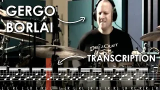 Gergo Borlai Drum Solo Transcription: 'Funk drum solo'