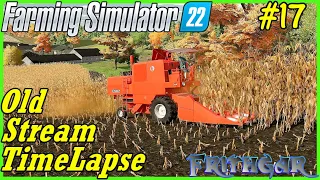 FS22 Timelapse, Old Stream Farm #17: Corn Harvest!