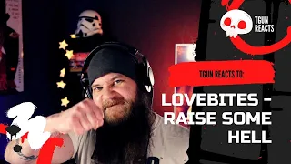 FIRST TIME REACTING to LOVEBITES - Raise some Hell (Five of a Kind, 21/02/20) | TGun Reaction Video!