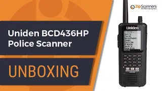 Uniden BCD436HP Police Scanner | Unboxing