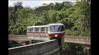 Almost 40 Minutes of Monorails on the Walt Disney Monorail!!! 4K/60FPS!!