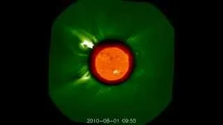 NASA Sees Fast-Moving Solar Flare