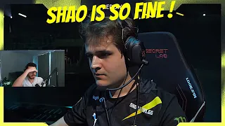 Tarik and s1mple reaction to NAVI SHAO insane ACE !! "shao is the best player in the world"