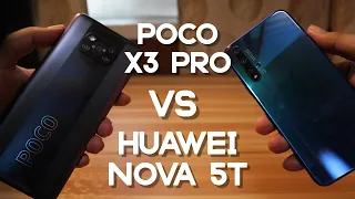 Poco X3 Pro VS Nova 5T | Unbelievable