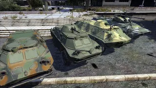 Обновленная военная БРДМ-2 и БТР в Definitive Car Pack