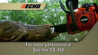 ECHO CS-400 Gas Chainsaw Overview