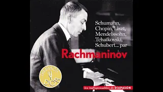 Rachmaninov play Chopin - Valse en la bémol majeur