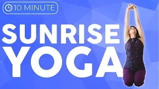 10 minute Morning Yoga Stretch ☀️ SUNRISE YOGA