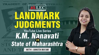 KM Nanavati Case || 3 shots that shocked nation || Jury Trial || ALEC for Judiciary