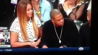 Jay-Z reaction to LeBron crazy shot