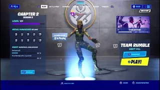 Springy emote with all my skins (i dont have alot of skins btw)