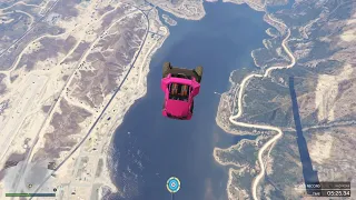 Only 0.01% Can Hit The Bullseye From The Space In This Race In GTA 5 !