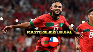 Soufiane Boufal vs Chili MASTERCLASS 🔥😱 2022  سفيان بوفال ضد منتخب التشيلي