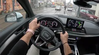 2023 Audi Q5 Quattro 2 0 35 TDI 163HP  0 100  POV Test Drive