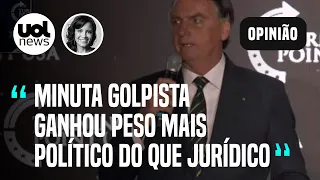 Bolsonaro tem mais chances de ser condenado no TSE do que no STF, diz Carolina Brígido