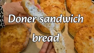 I learned this recipe from my Turkish neighbor,   traditional sandwich bread.نان ساندویچ سنتی ترکیه