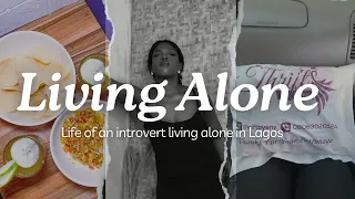 Productive days in my life  | living alone | life of an introvert in Nigeria | living alone dairies