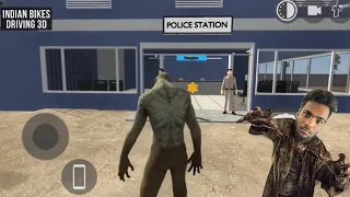 PLAYING AS A ZOMBIE 🧟 IN INDIAN 🇮🇳 BIKES DRIVING 3D - #bike #ghost #game #funny #trending