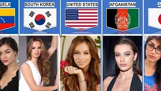 Beautiful Porn Actress From Various Countries! DIFFERENT COUNTRY ACTRESS