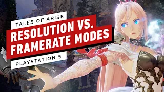 Tales of Arise Graphics Modes Comparison (PlayStation 5)