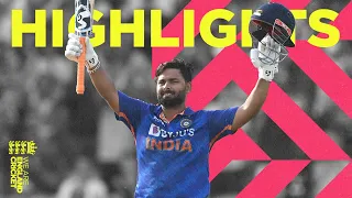 Pant and Pandya Sparkle For India | Highlights - England v India | 3rd Men's Royal London ODI 2022