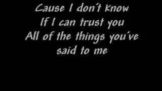 Hoobastank - Out of Control [Lyrics]