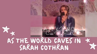 ♫ PRONUNCIACIÓN y letra- As The World Caves In- Sarah Cothran