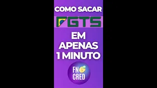 Como sacar meu FGTS? em apenas 1 minuto.