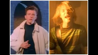 Nirvana VS Rick Astley -  Never Going To Give Up Teen Spirit (Mashup)