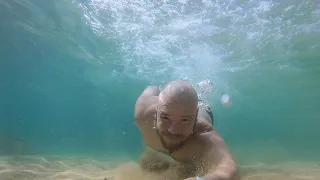 Papa'a beach in Kauai is awesome and dangerous