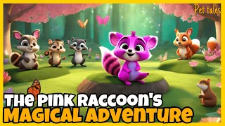 English for Kids / The Pink Raccoon's Magical Adventure/ Bedtime Stories for kids