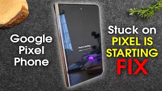 Pixel is Starting FIX | How to Fix Pixel Phones Stuck in a Boot Loop | H2TechVideos