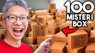 UNBOXING 100 MISTERI BOX!!