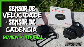 SENSOR DE VELOCIDADE E CADÊNCIA PARA BIKE - SPD70 E CAD70 IGPSPORT - REVIEW COMPLETO