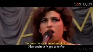 Amy Winehouse - Back To Black (Sub Español + Lyrics)