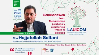 ¡EN VIVO! XXVII SEMINARIO WEB "MECANISMOS JURÍDICOS Y RESISTENCIA FRENTE AL BLOQUEO"