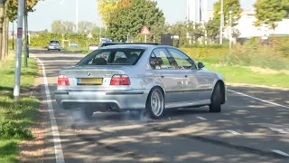 BMW M Cars Accelerating, POWERSLIDES! M5 E39, M3 E92, E46 CSL, M5 E60 Eisenmann, M2C Equal, M4, Z4M